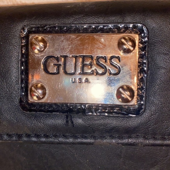 Authentic Guess Long Wallet in Black - Picture 4 of 7